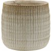 Chic Antique Latté obal na kvetináč so vzorom Gaston - Ø 14*14 cm - Chic Antique