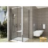 Ravak PIVOT PPS-100, 1-dielna pevná stena, Bright alu,Transparent 90GA0C00Z1