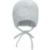 STERNTALER Čiapka GOTS z jednoduchého džerseja (organická) so zaväzovaním-45 cm-6-9 m