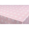 Patifix | PVC obrus s textilným podkladom | 140 cm x 20 m | Ružové ornamenty + Umývateľný vinylový obrus Patifix s textilným podkladom, v rozmere 140 cm x 20 m, motív Ružové ornamenty