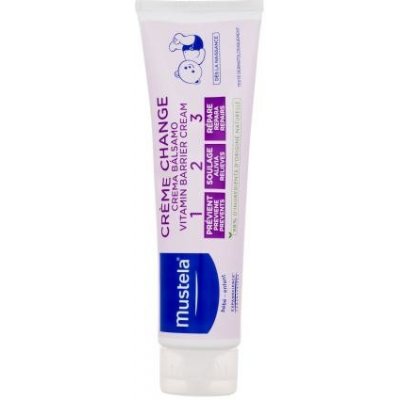 Mustela Bébé Vitamin Barrier Cream krém na dětskou pokožku proti vzniku opruzenin 50 ml