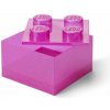 LEGO® box s víkem třpytivě růžový 40090801
