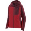Patagonia R1 CrossStrata Hoody červená
