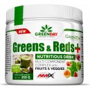 Amix Greens & Reds + 250 g ovoce