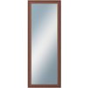 DANTIK - Zrkadlo v rámu, rozmer s rámom 60x160 cm z lišty ANGLIE hnedá Au Linka (612)