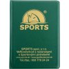 SPORTS Obal na rybárske doklady zelený