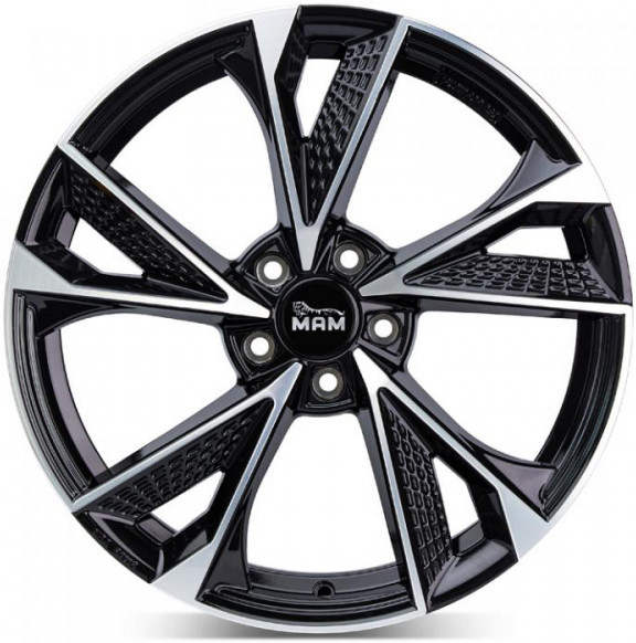 MAM RS6 8,5x19 5x112 ET30 black polished