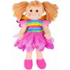 Bigjigs Toys Látková bábika Chloe 34 cm