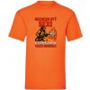 Nechcem byť sexi ale som požiarnik Pánske XL Orange