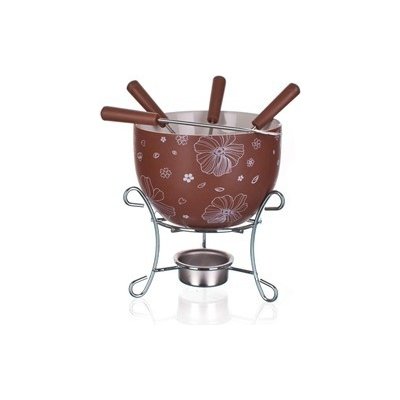 BANQUET 6 dielny fondue set na čokoládu Choco Blossoms 17AA1203-A