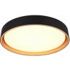 TRIO Reality R64391080 FELIS stropné svietidlo SMD LED D400mm 24W/2500lm 2700-6500K čierno-zlatá, biela, stmievateľné, diaľkový ovládač