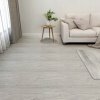 VidaXL Samolepiace podlahové panely, 55 ks, PVC, 5,11 m², sivé