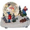 Eglo WINTERVILLE LED svetelná dekorácia vianočná guľa 3× 0,06 W 10 × 10 × 12 cm 411482