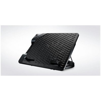 chladiaci podstavec Coolermaster NotePal ErgoStand III pre notebooky do 17", USB hub, 23cm fan, čierny R9-NBS-E32K-GP