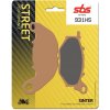 Predné brzdové doštičky / obloženie SBS Yamaha YZF 321 R3 2015 - 2019 směs HS