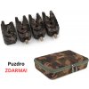 FOX Sada Signalizátorov Mini Micron X Camo Limited Edition (3+1) + Púzdro na signalizátory ZDARMA!