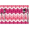 Sablio Prestieranie Striedajúce ružové pletenie: 40x30cm