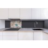 DIMEX | Dibond doska za kuchynskú linku | DBW-06040-212 Kvetinová talianska freska | 60 x 40 cm + Dibond obkladová doska Dimex do kuchyne Kvetinová talianska freska v rozmere 60 x 40 cm