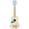 CLASSIC WORLD Drevená ukulele gitara pre deti modrá