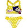 SunCity · Detské / dievčenské dvojdielne plavky Disney - Minnie Mouse s bodkami EU 98 Žltá
