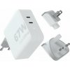 Cestovný adaptér Xtorm 67W GaN-Ultra Travel Charger + USB-C PD Cable (XVC2067)