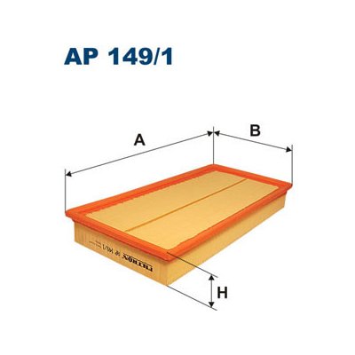 FILTRON Vzduchový filter AP1491