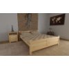 Posteľ Jolana 160x200 cm masív - PŘÍRODNÁ + matrac Vitality + rošt ZADARMO