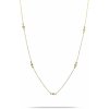 Blink-Blink Diamantový náhrdelník v žltom zlate 0.19 ct 5116ZDG