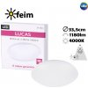 RABALUX 71133 Lucas stropné svietidlo so senzorom LED D335mm 18W/1180lm 4000K IP44 biela