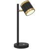 | Wofi 8003-104S - LED Stmievateľná stolná lampa TOULOUSE LED/10W/230V čierna/zlatá | 8003-104S