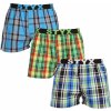 3PACK pánske trenky Styx športová guma viacfarebné (3B101720) XXL 120 dní na výmenu alebo vrátenie tovaru!