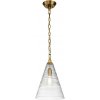 Elstead | Quintiesse QN-ELMORE-P-BBS - Závesný luster na reťazi ELMORE 1xE27/60W/230V zlatý | QN-ELMORE-P-BBS