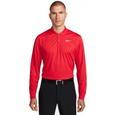 Nike pánske tričko s dlhým rukávom Dri-Fit Victory červené