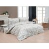 Matějovský Posteľné návliečky saténové Bianco Flanel premium 1x70x90,1x140x220 cm - možnosť úpravy rozmeru