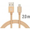 Swissten 71523304 USB / Lightning, 2m, zlatý