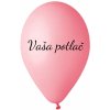 Svet balonku Balónik s textom Baby ružová 26 cm