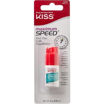 Kiss Maxi mum Speed Nail Glue Lepidlo na nechty rýchloschnúce 3 g