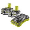 Ryobi RC18150-250 sada 2x 18 V lítium iónová batéria 5 Ah s rýchlonabíjačkou RC18150 ONE+