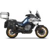 Kompletní sada sedlových brašen SHAD TERRA TR40 a hliníkového 55L topcase, včetně montážní sady SHAD CF Moto 800MT