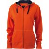 James Nicholson JN 962 dark orange/navy