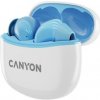 Canyon TWS-5, True Wireless Bluetooth slúchadlá do uší, USB-C nabíjanie, nabíjacia stanica v kazete, modré CNS-TWS5BL