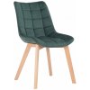Design-Shop Passaic zamat drevené nohy natura Zelená