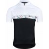 dres FORCE ROCK krátký rukáv, černo-bílý Velikost: XL