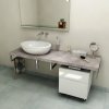 Sapho Avice Podstavec pod umývadlo 140x50 cm, cement AV1407