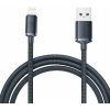 Baseus CAJY000101 Crystal Shine Series USB Type A - Lightning 2,4A, 2m, černý
