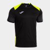 DANUBIO SHORT SLEEVE T-SHIRT dres / tričko čierna žltá fluo 3XS