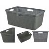 Curver Jute 46L 39x59x26 cm sivý