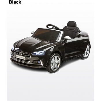 Toyz Elektrické autíčko Audi S5 2 motory čierna