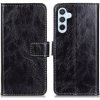 VSETKONAMOBIL 56878 RETRO Peňaženkový obal Samsung Galaxy A34 5G čierny