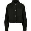 Ladies Short Boxy Worker Jacket - black XXL